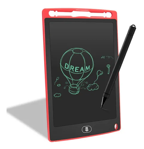 ✨ Pizarra Mágica LCD 8.5″ Roja – Diversión y creatividad sin límites ✨