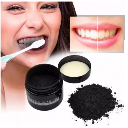 ✨ Polvo Negro Blanqueador de Dientes – Sonríe con Confianza ✨