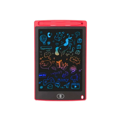 ✨ Pizarra Mágica LCD 8.5″ Roja – Diversión y creatividad sin límites ✨